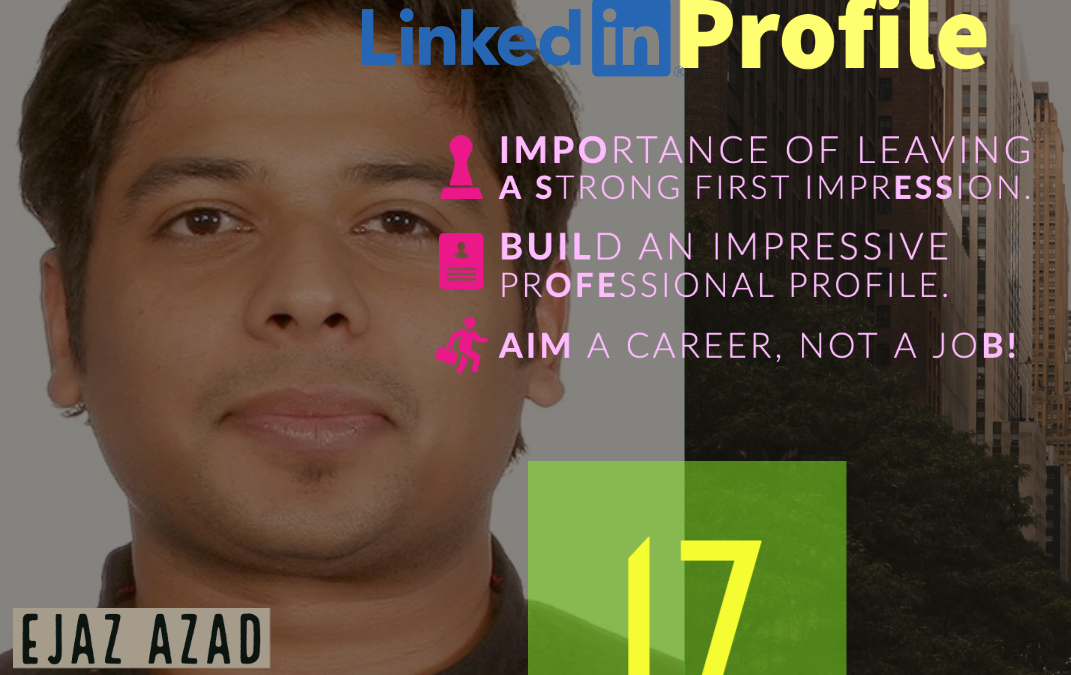 Building a Professional Profile